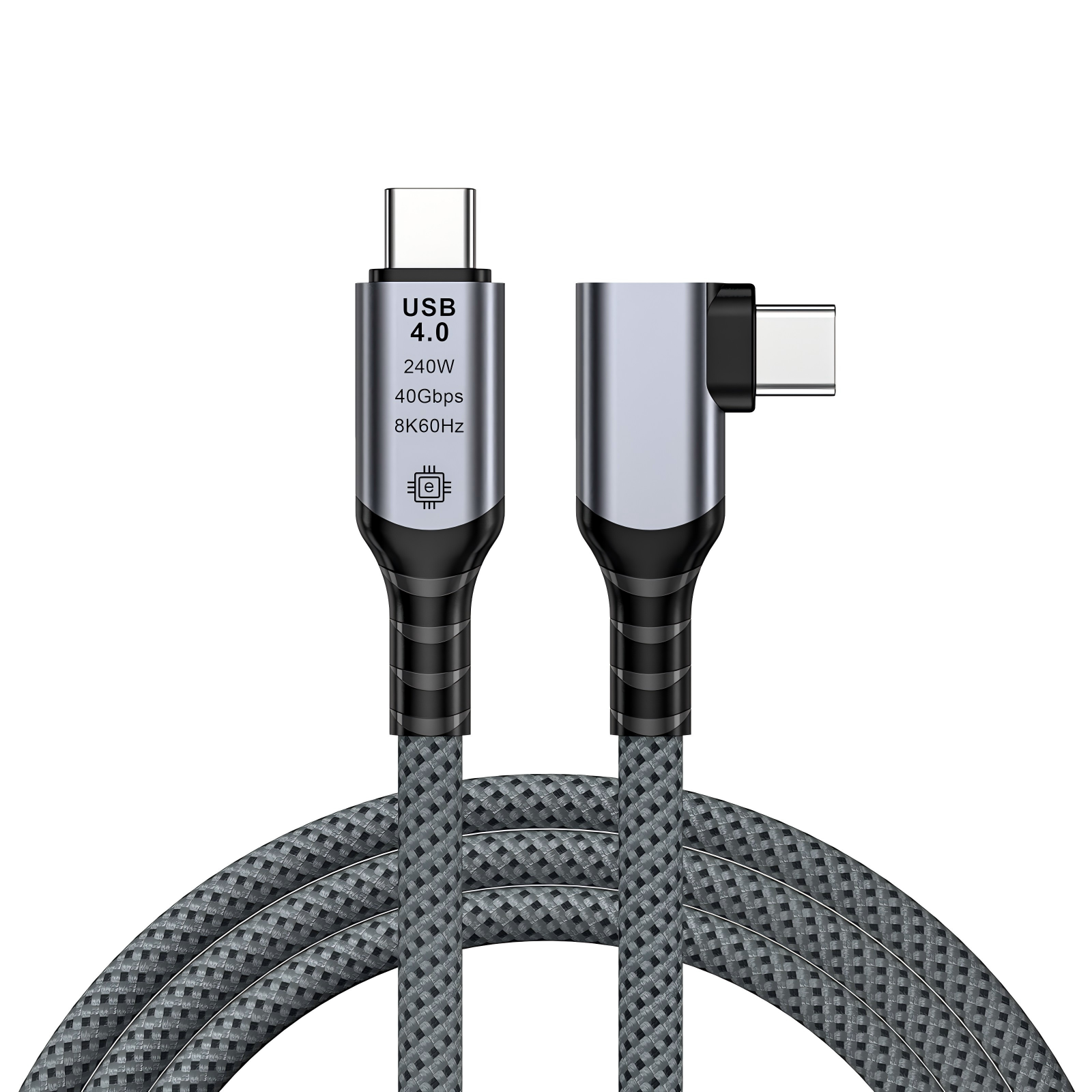 Type c TO Type c  侧弯USB4.0 240W